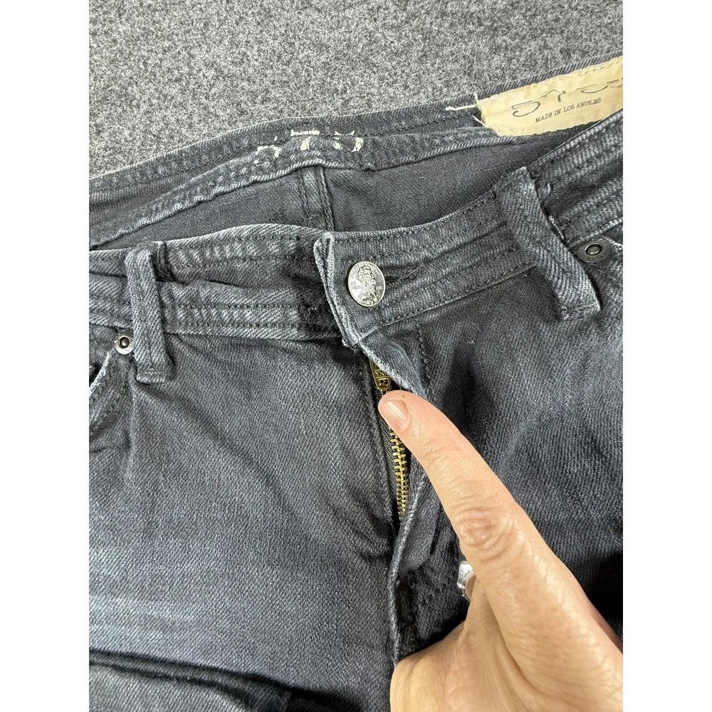 575 Denim Bootcut Jeans Faded Black‎ Size 30 Grunge Y2K Retro Streetwear